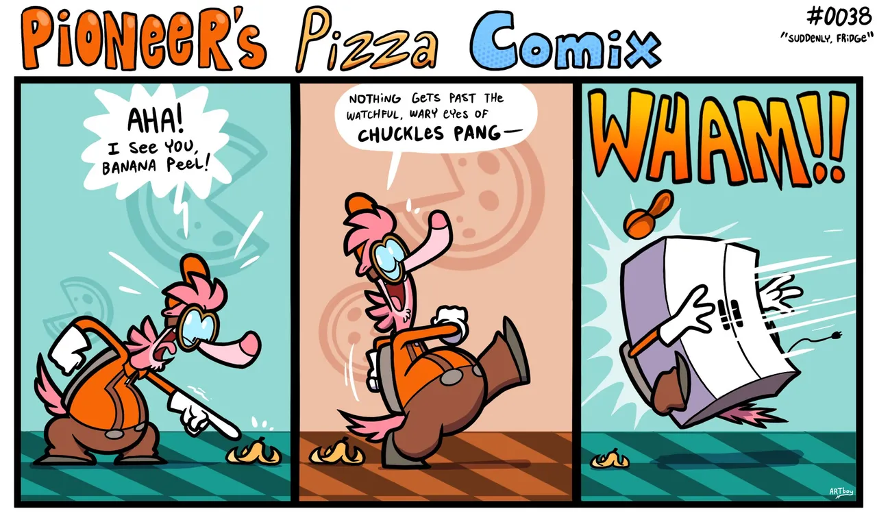 ENFman Pioneers Pizza Comix - Image 38