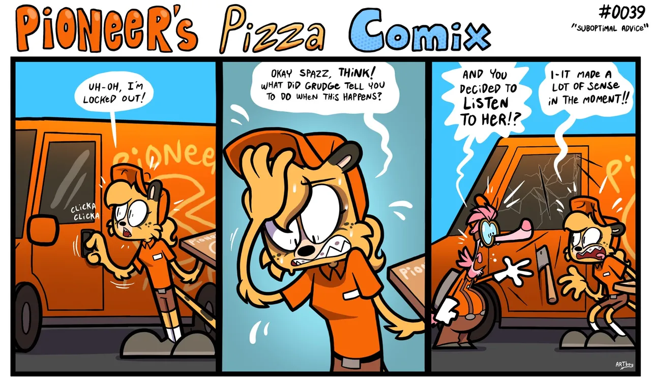 ENFman Pioneers Pizza Comix - Image 39