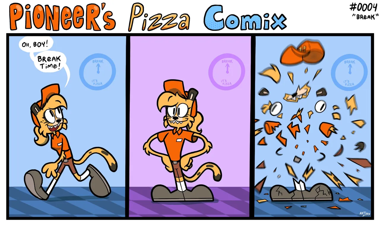 ENFman Pioneers Pizza Comix - Image 4