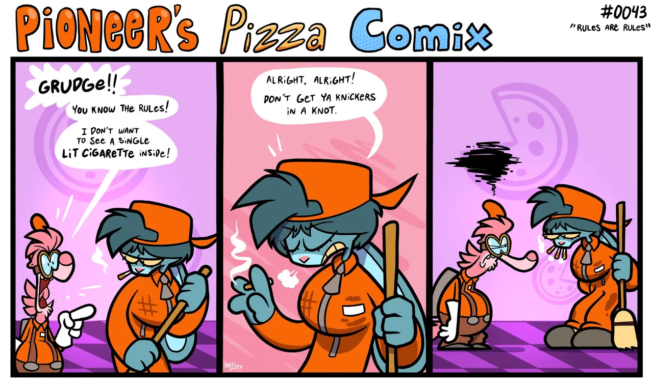ENFman Pioneers Pizza Comix - Image 43