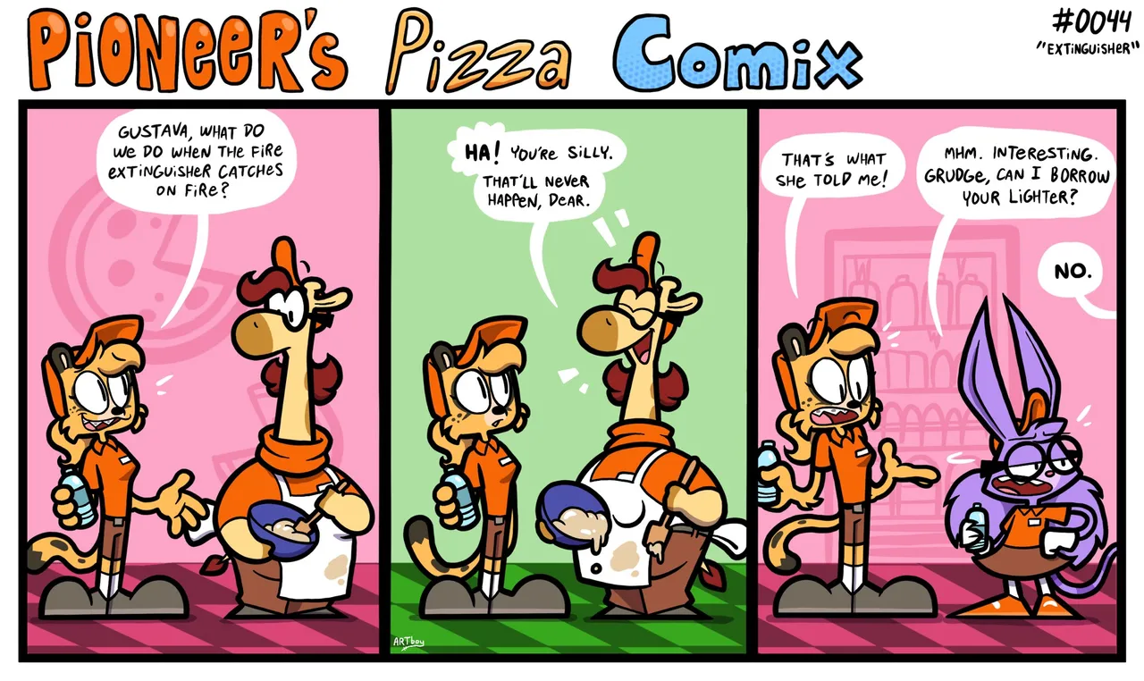 ENFman Pioneers Pizza Comix - Image 44