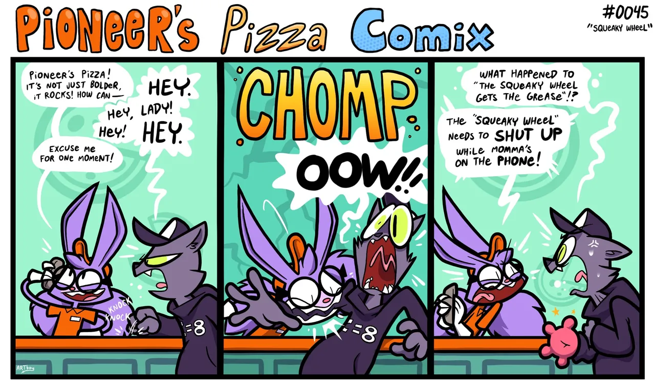 ENFman Pioneers Pizza Comix - Image 45