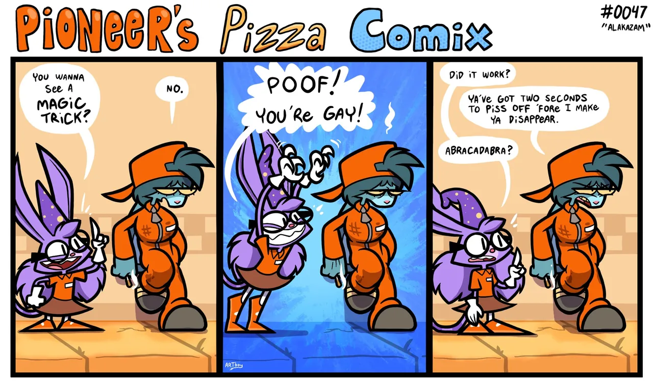ENFman Pioneers Pizza Comix - Image 47