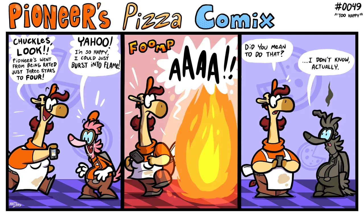 ENFman Pioneers Pizza Comix - Image 49