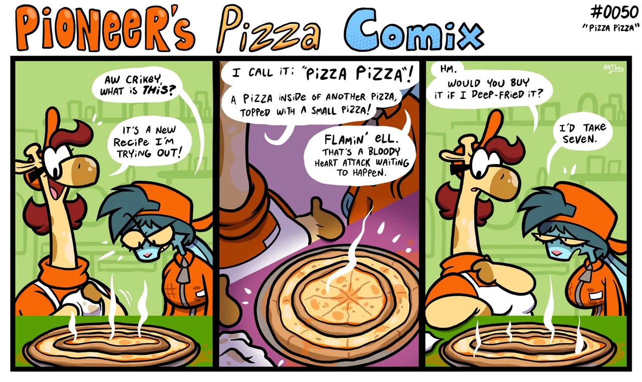 ENFman Pioneers Pizza Comix - Image 50