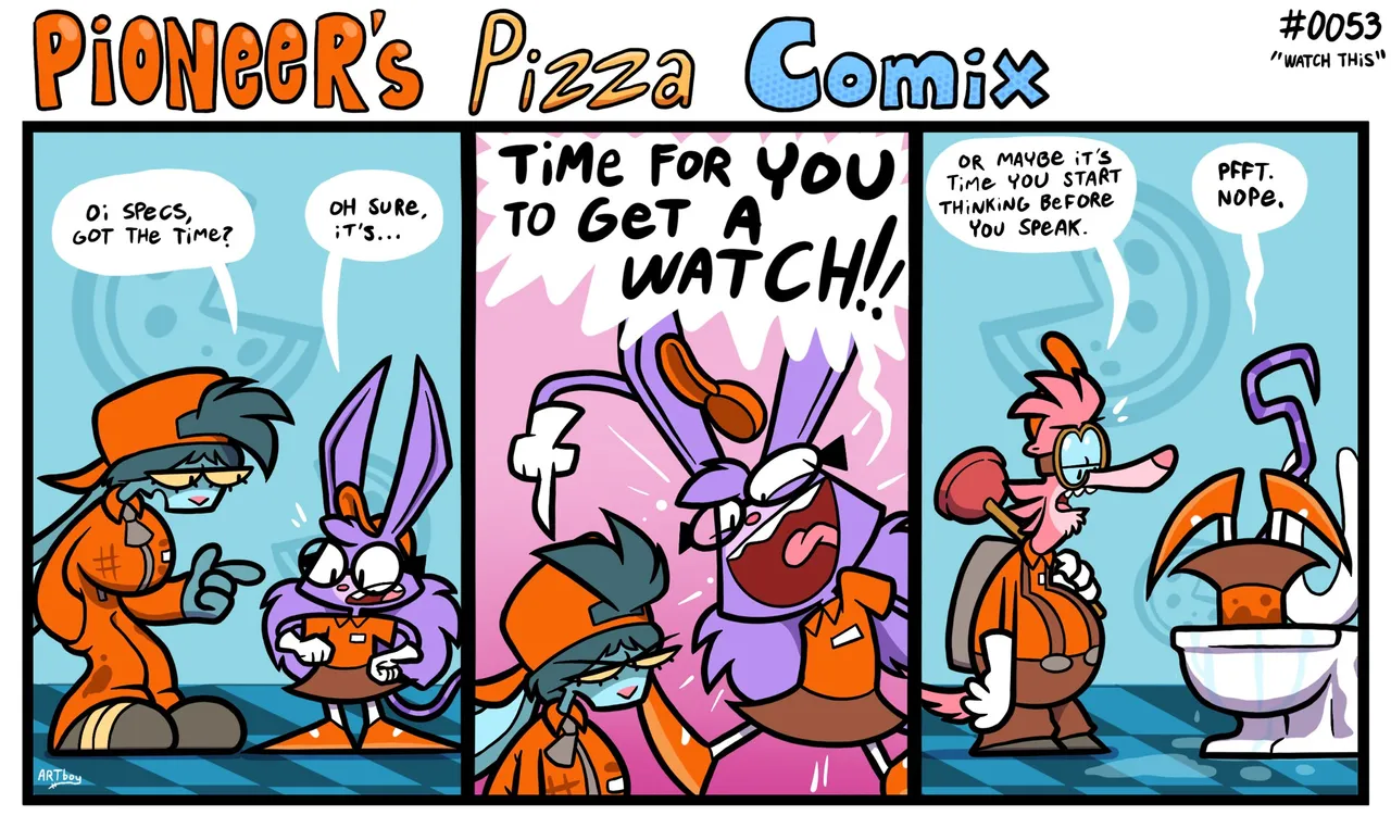 ENFman Pioneers Pizza Comix - Image 53