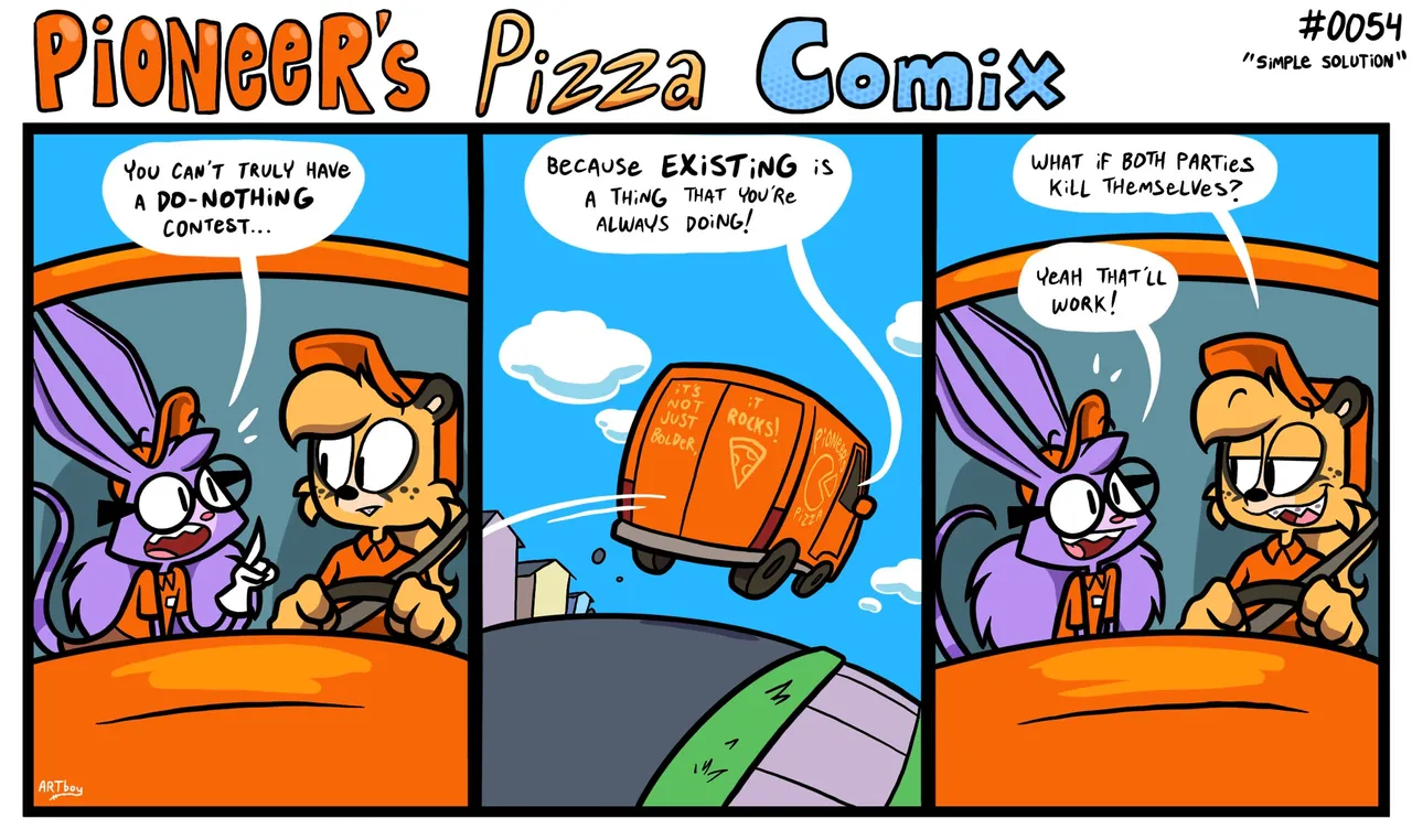 ENFman Pioneers Pizza Comix - Image 54