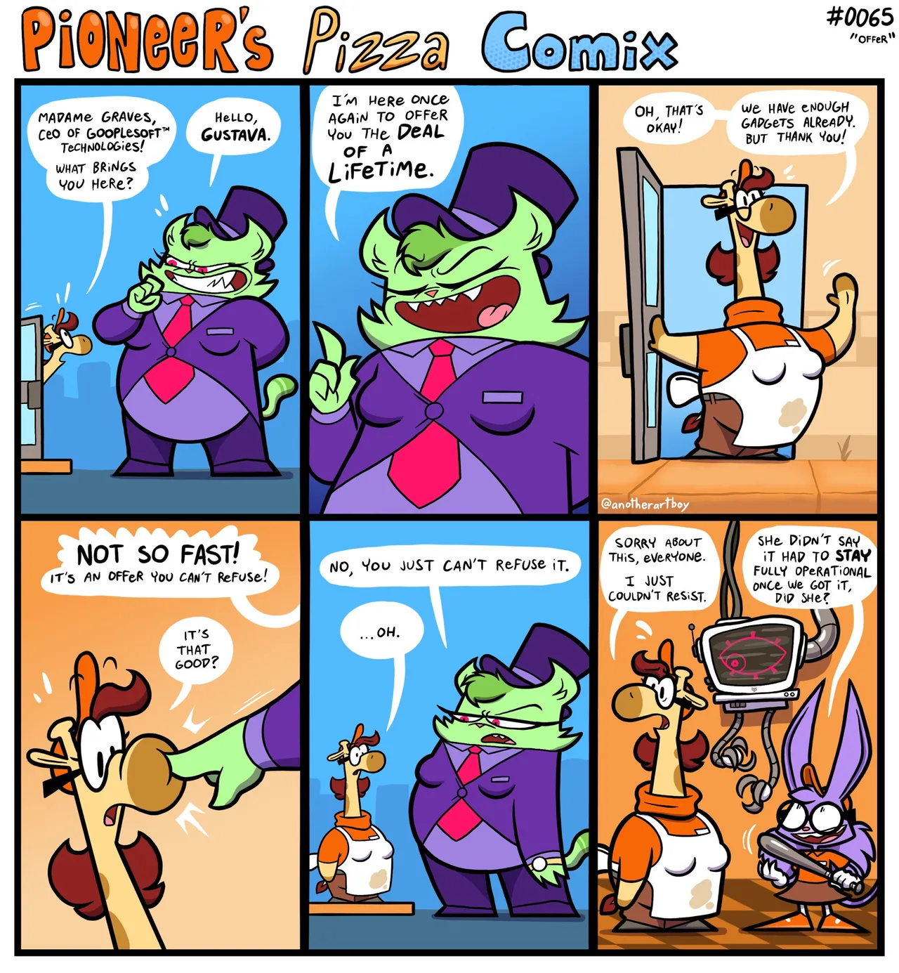 ENFman Pioneers Pizza Comix - Image 65