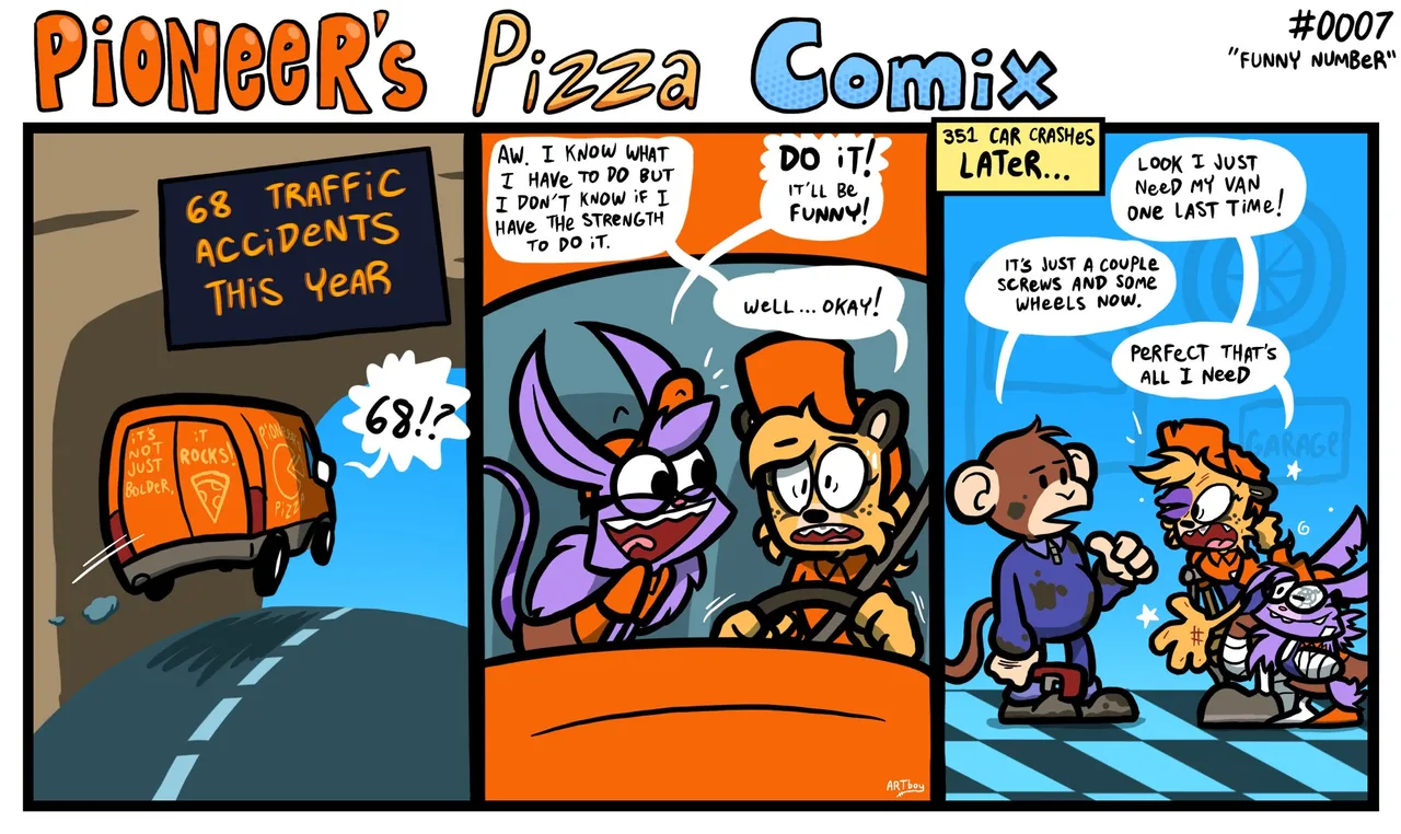 ENFman Pioneers Pizza Comix - Image 7