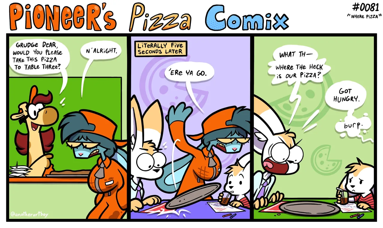 ENFman Pioneers Pizza Comix - Image 81