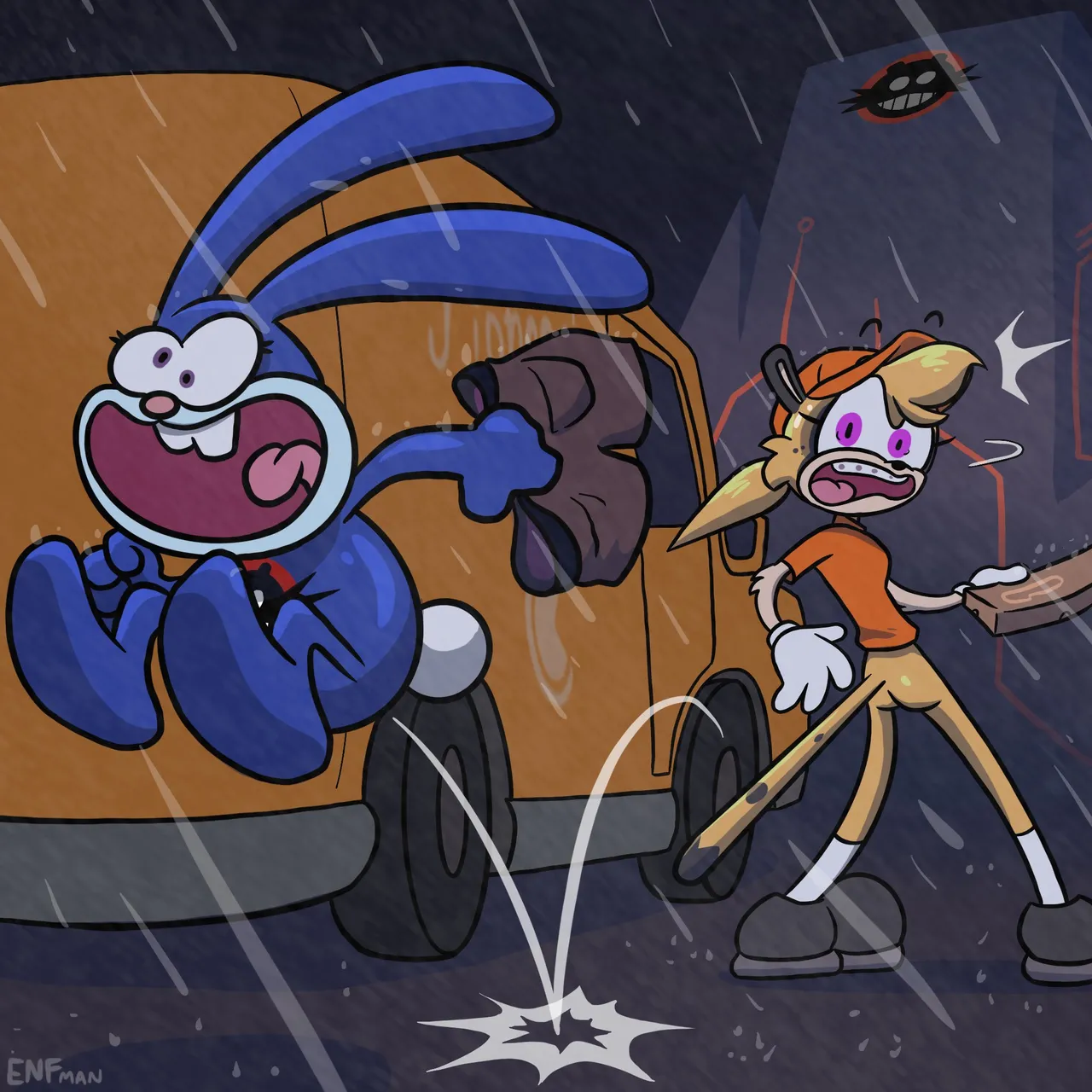 ENFman Pioneers Pizza Comix - Image 88