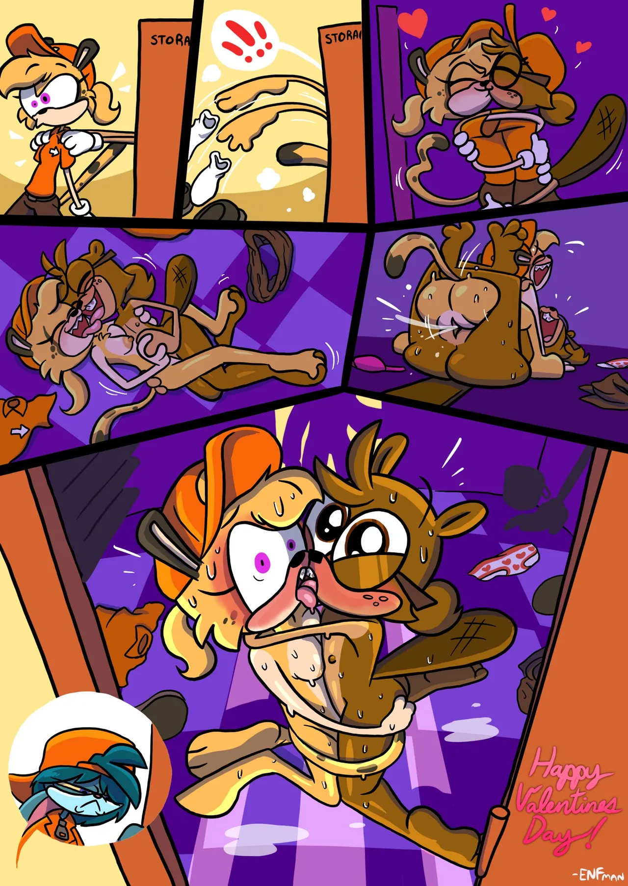 ENFman Pioneers Pizza Comix - Image 95