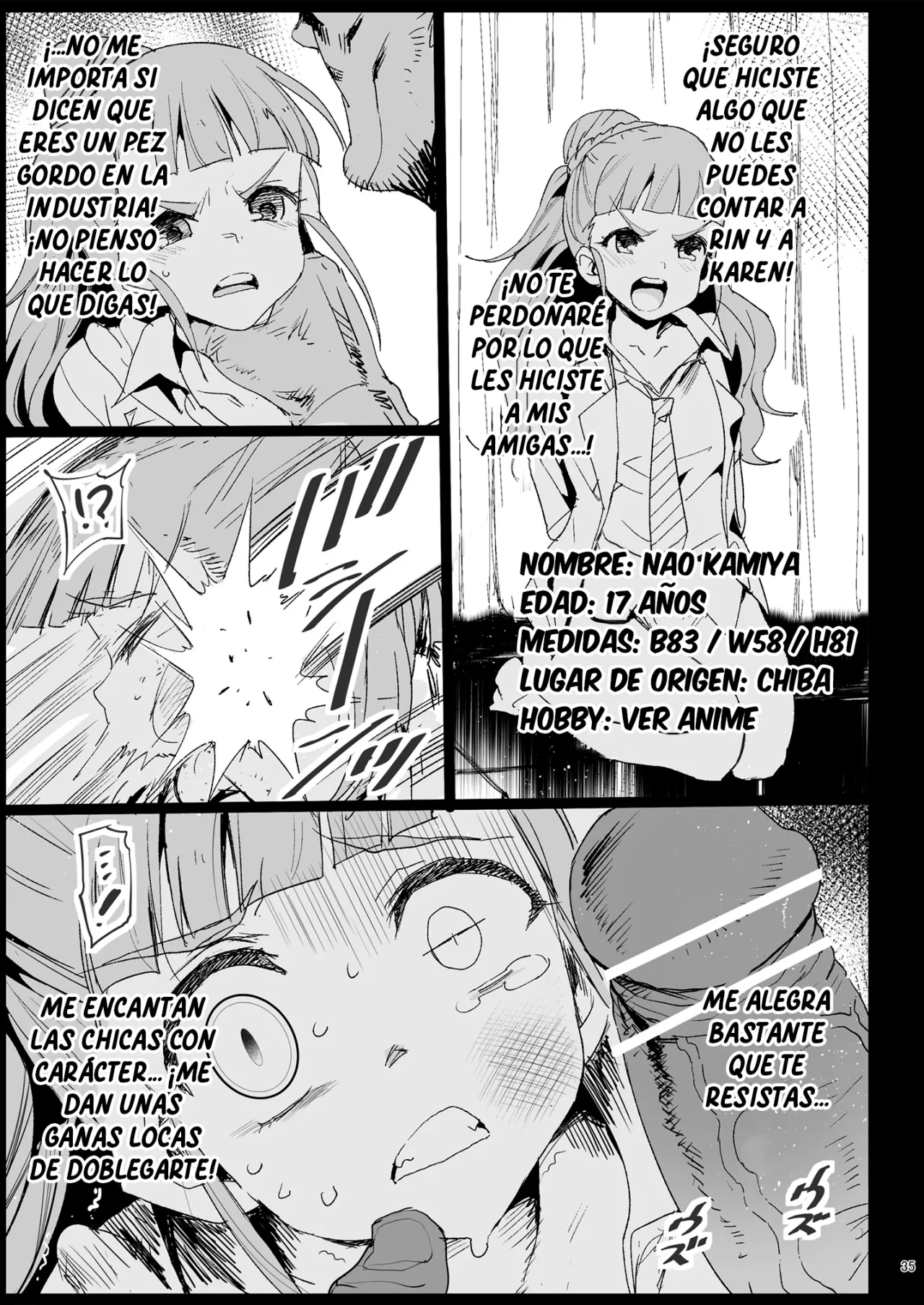 Eromazun Ma-kurou Sagisawa Fumika, Ochiru Ossan ga Idol to Enkou SexLa Caída de Fumika Sagisawa Sexo por Compensación Entre un Viejo y una Idol THE IDOLMSTER CINDERELLA GIRLS Spanish Alter_D Digital - Image 36