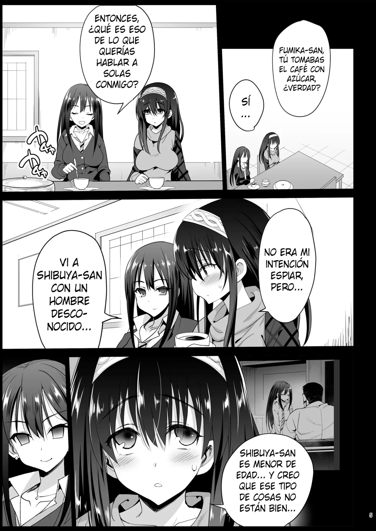 Eromazun Ma-kurou Sagisawa Fumika, Ochiru Ossan ga Idol to Enkou SexLa Caída de Fumika Sagisawa Sexo por Compensación Entre un Viejo y una Idol THE IDOLMSTER CINDERELLA GIRLS Spanish Alter_D Digital - Image 7