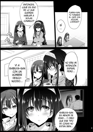 Eromazun Ma-kurou Sagisawa Fumika, Ochiru Ossan ga Idol to Enkou SexLa Caída de Fumika Sagisawa Sexo por Compensación Entre un Viejo y una Idol THE IDOLMSTER CINDERELLA GIRLS Spanish Alter_D Digital - Page 7