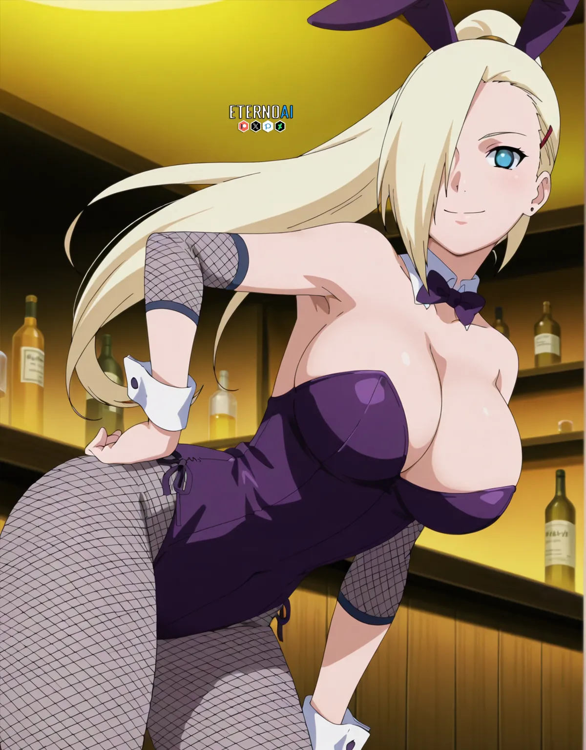 EternoAI Ino Yamanaka Naruto EXTRAS Ino Bunny Suit 2025-03-01 - Image 2