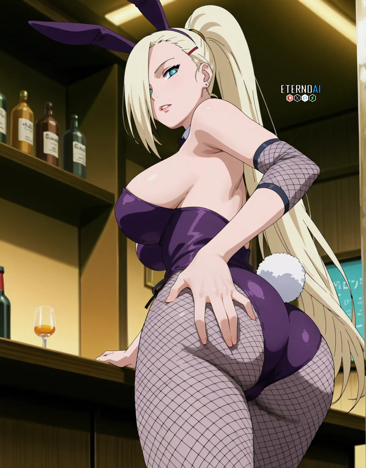 EternoAI Ino Yamanaka Naruto EXTRAS Ino Bunny Suit 2025-03-01 - Image 6