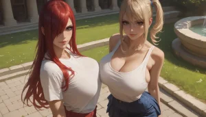 Euskyart Erza x Lucy Fairy Tail - Page 2