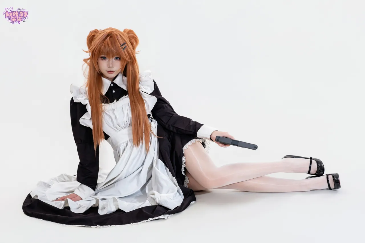 柒柒要乖哦 - EVA 明日香战斗女仆 68P 328M - Image 20