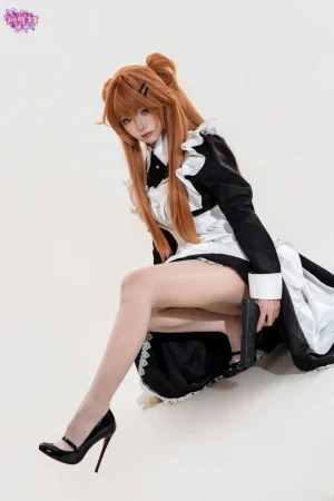 柒柒要乖哦 - EVA 明日香战斗女仆 68P 328M - Page 15