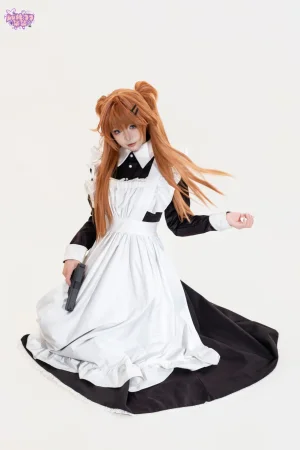 柒柒要乖哦 - EVA 明日香战斗女仆 68P 328M - Page 16