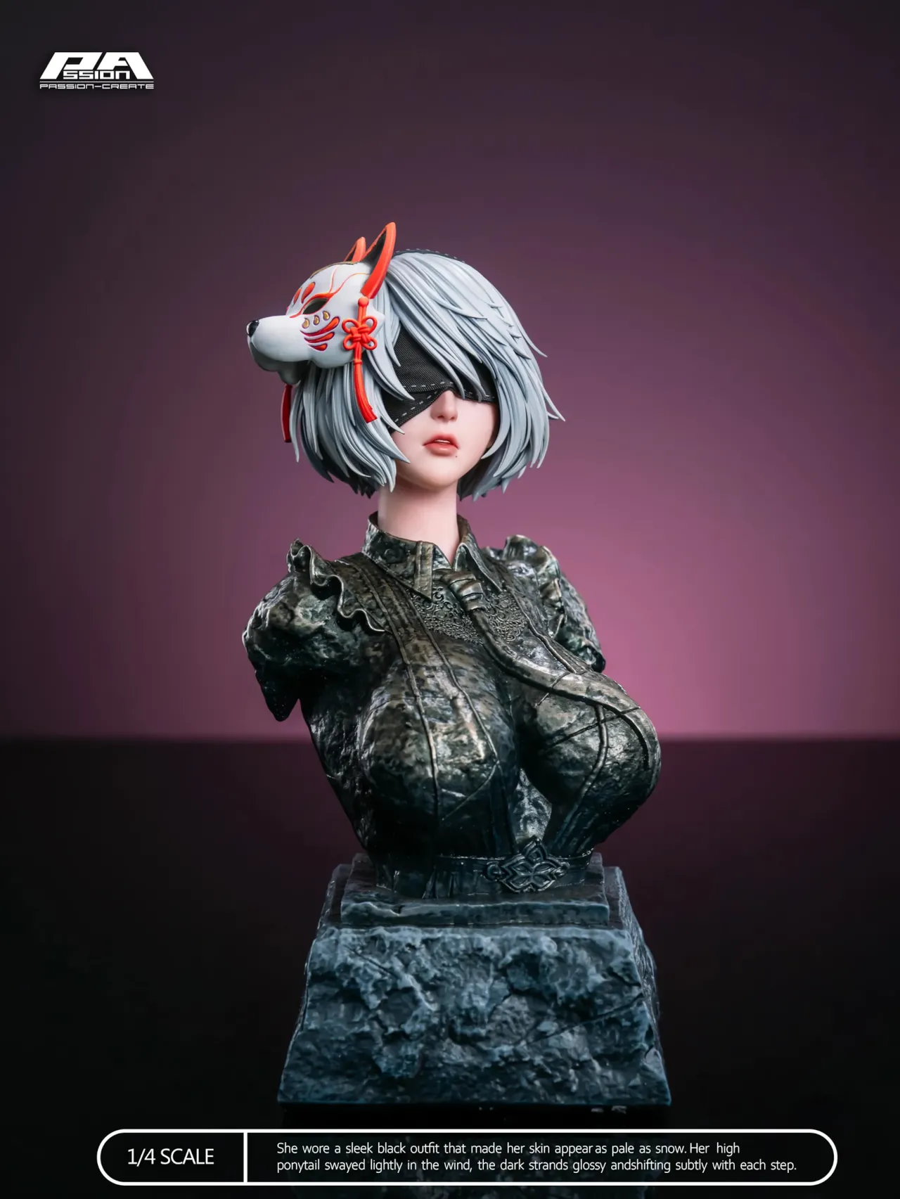 Eve cos YoRHa No.2 Type B - Stellar Blade Nier Automata 14 Scale Statue Figure Passion Create Studio - Image 12