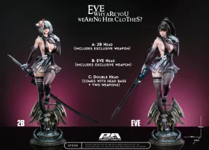 Eve cos YoRHa No.2 Type B - Stellar Blade Nier Automata 14 Scale Statue Figure Passion Create Studio - Page 10