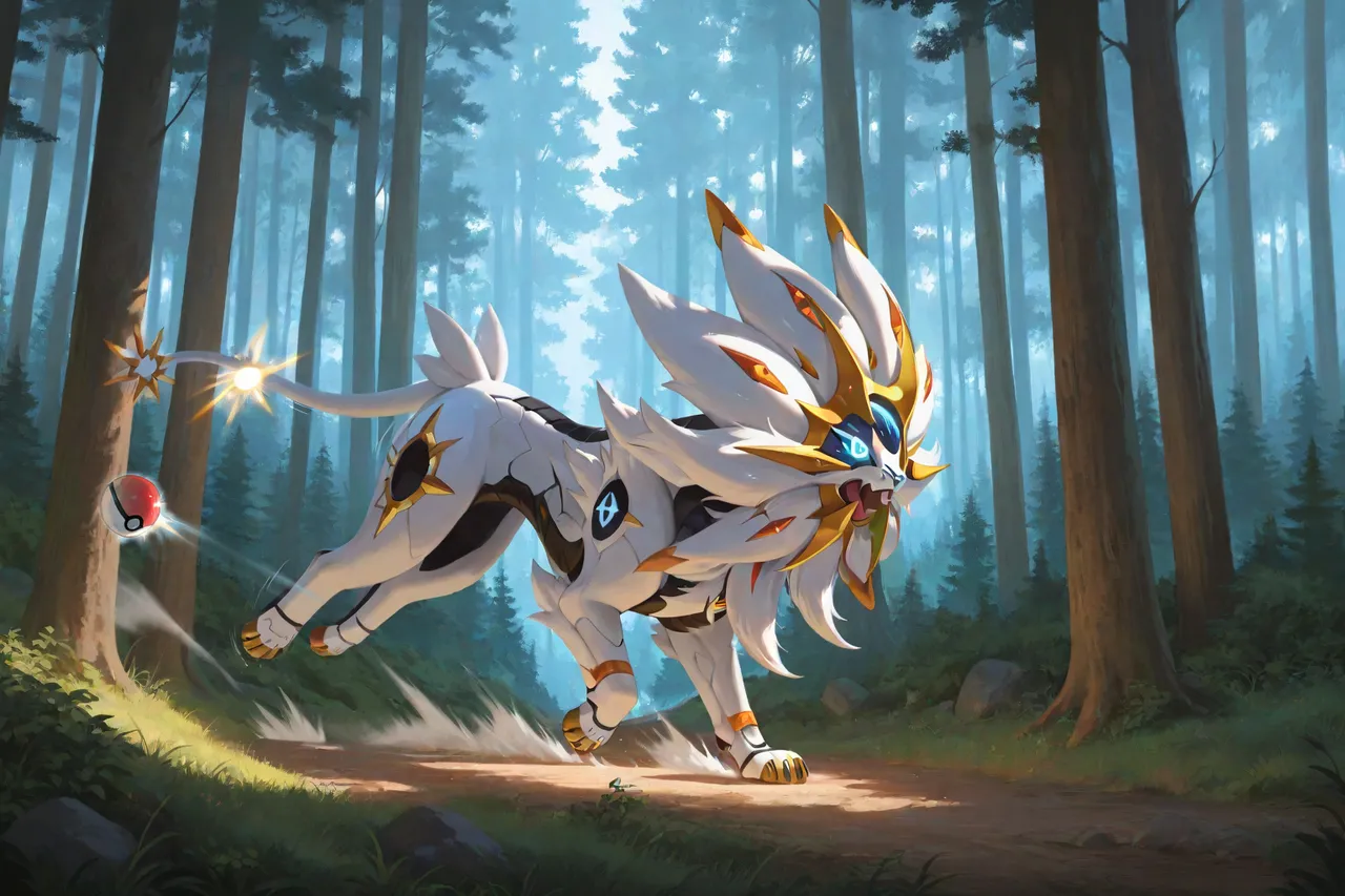 evilsamsam SamAiArtist Rosa Vs Solgaleo pixiv Patreon - Image 12