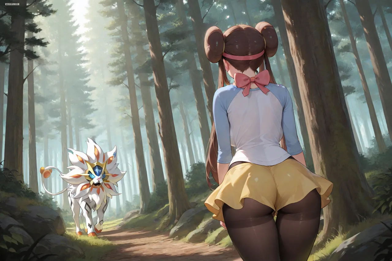 evilsamsam SamAiArtist Rosa Vs Solgaleo pixiv Patreon - Image 14