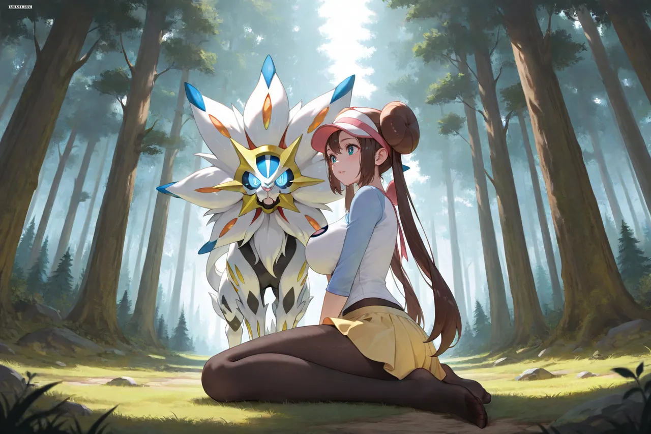 evilsamsam SamAiArtist Rosa Vs Solgaleo pixiv Patreon - Image 16