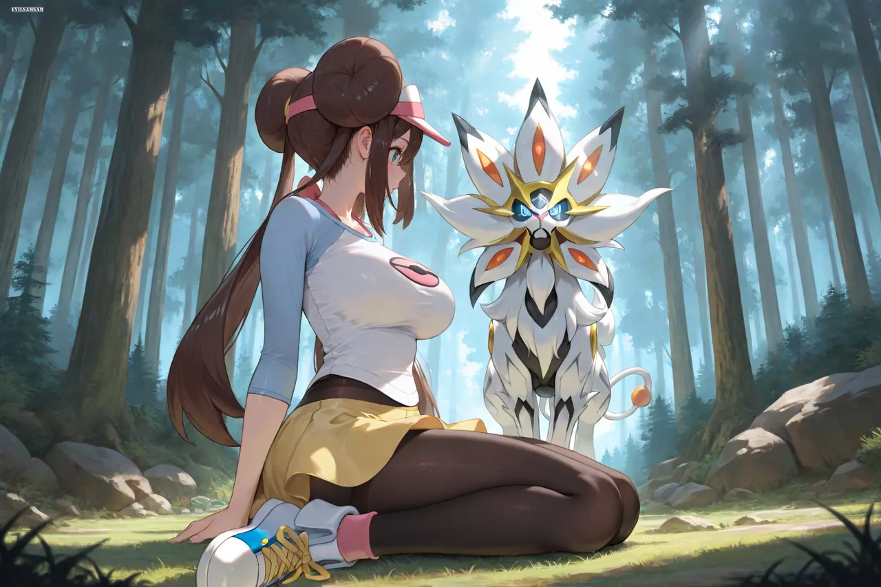 evilsamsam SamAiArtist Rosa Vs Solgaleo pixiv Patreon - Image 18