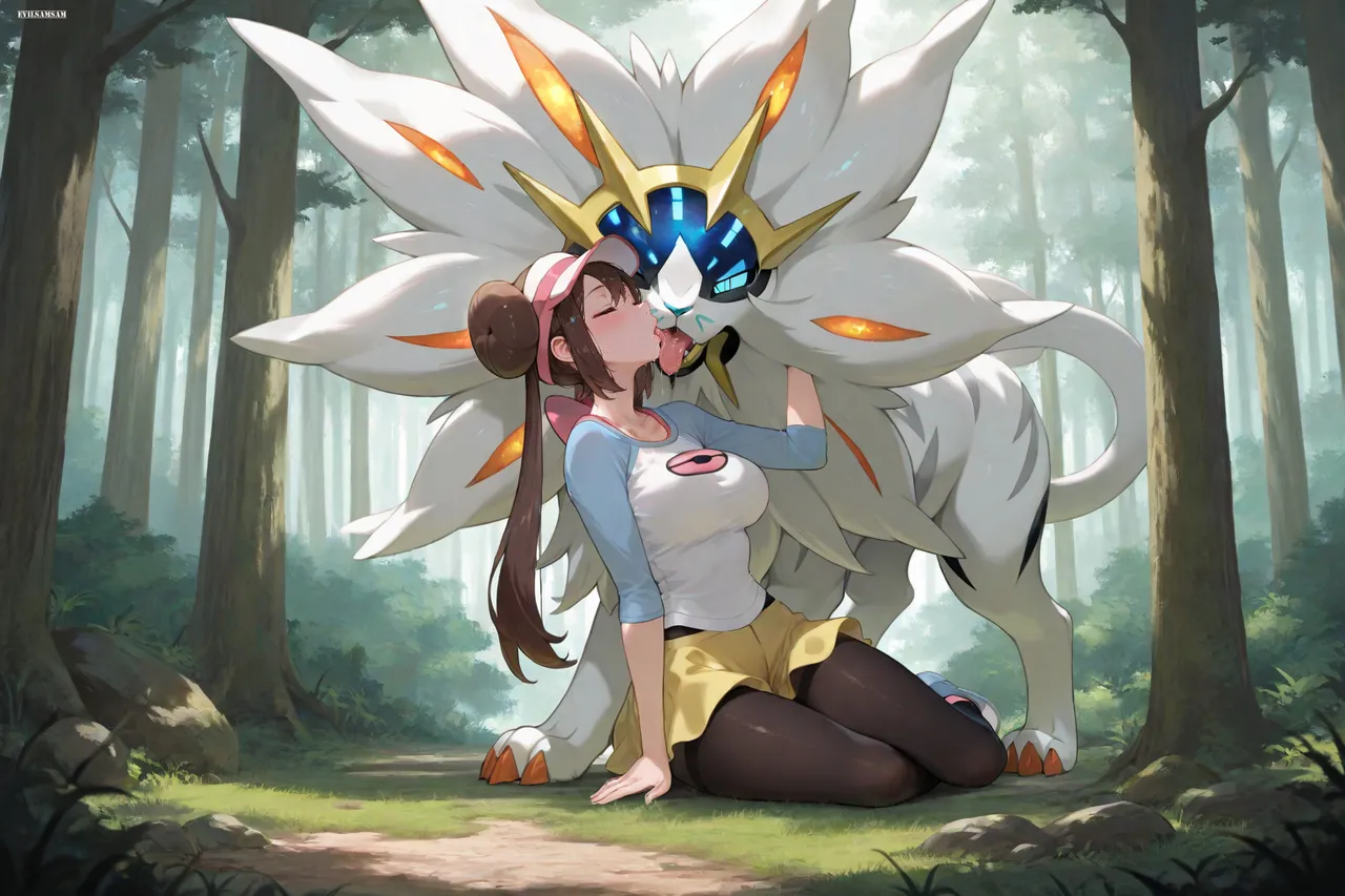 evilsamsam SamAiArtist Rosa Vs Solgaleo pixiv Patreon - Image 20