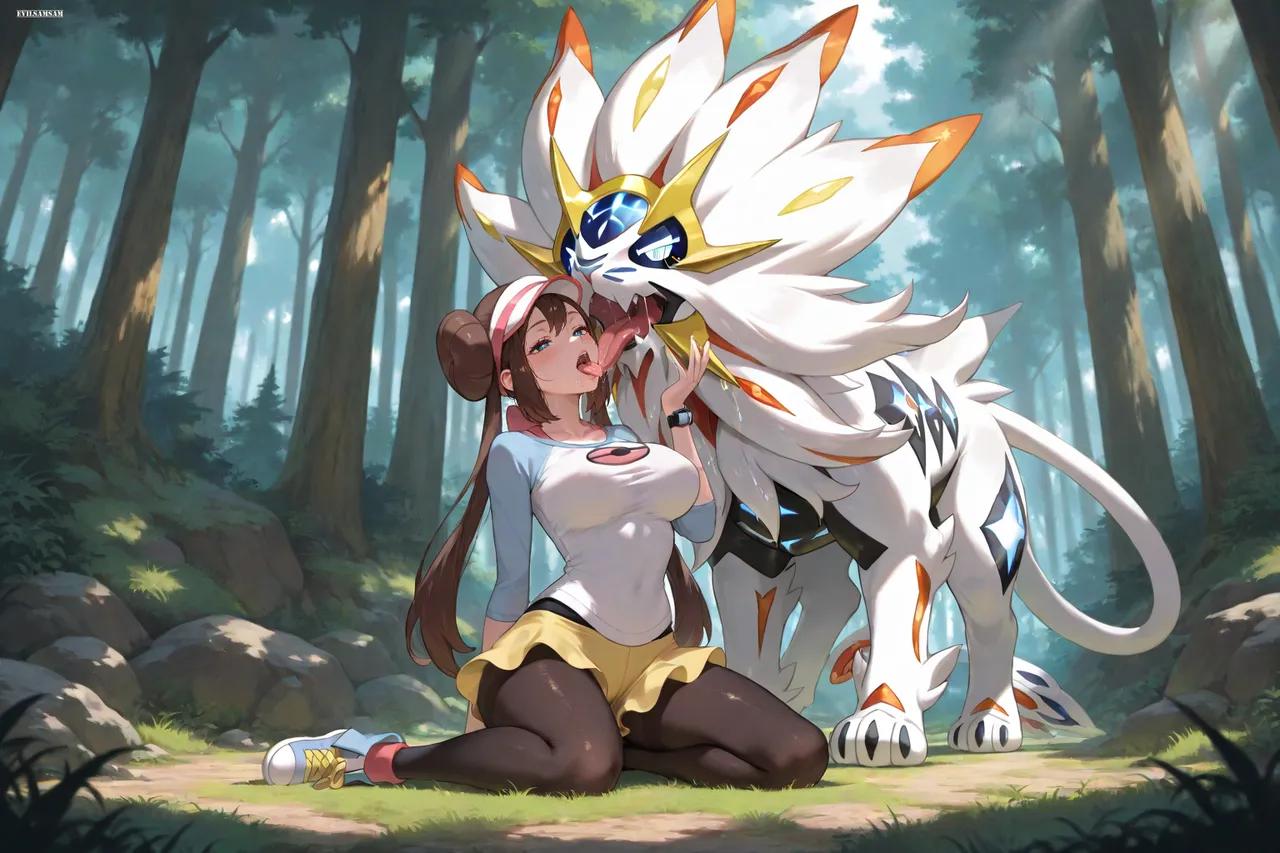 evilsamsam SamAiArtist Rosa Vs Solgaleo pixiv Patreon - Image 22