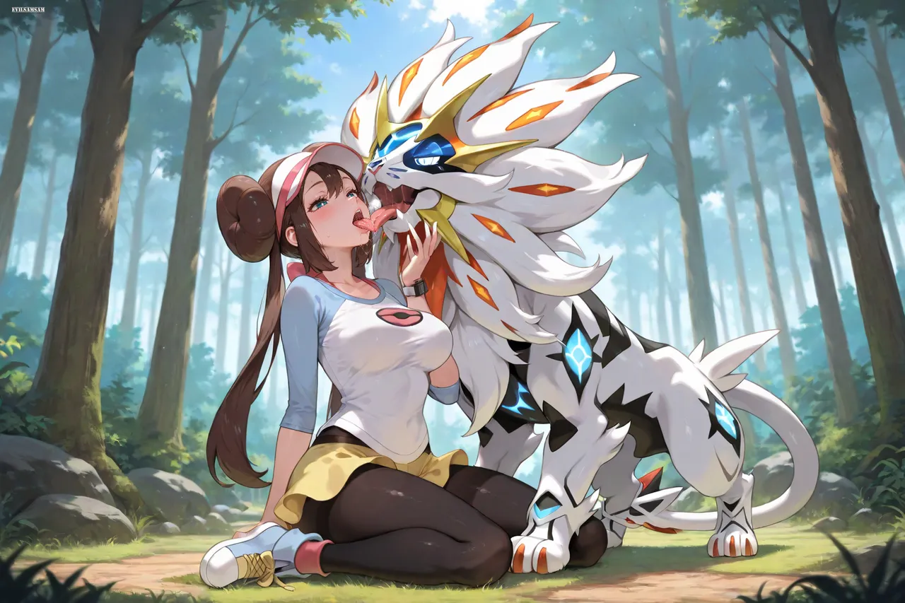 evilsamsam SamAiArtist Rosa Vs Solgaleo pixiv Patreon - Image 26