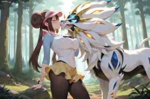 evilsamsam SamAiArtist Rosa Vs Solgaleo pixiv Patreon - Page 19