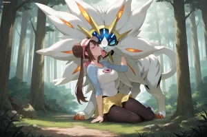 evilsamsam SamAiArtist Rosa Vs Solgaleo pixiv Patreon - Page 20