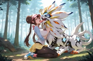 evilsamsam SamAiArtist Rosa Vs Solgaleo pixiv Patreon - Page 23