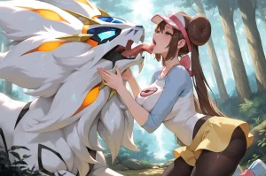 evilsamsam SamAiArtist Rosa Vs Solgaleo pixiv Patreon - Page 27