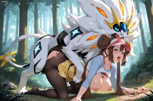 evilsamsam SamAiArtist Rosa Vs Solgaleo pixiv Patreon - Page 48