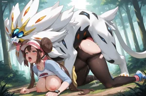 evilsamsam SamAiArtist Rosa Vs Solgaleo pixiv Patreon - Page 49