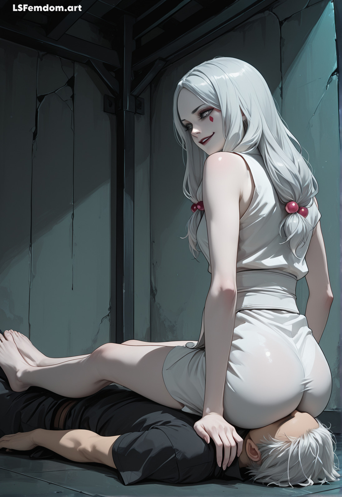 Facesitting and Human Chair Femdom by LSFemdomArt Part2 - Image 34