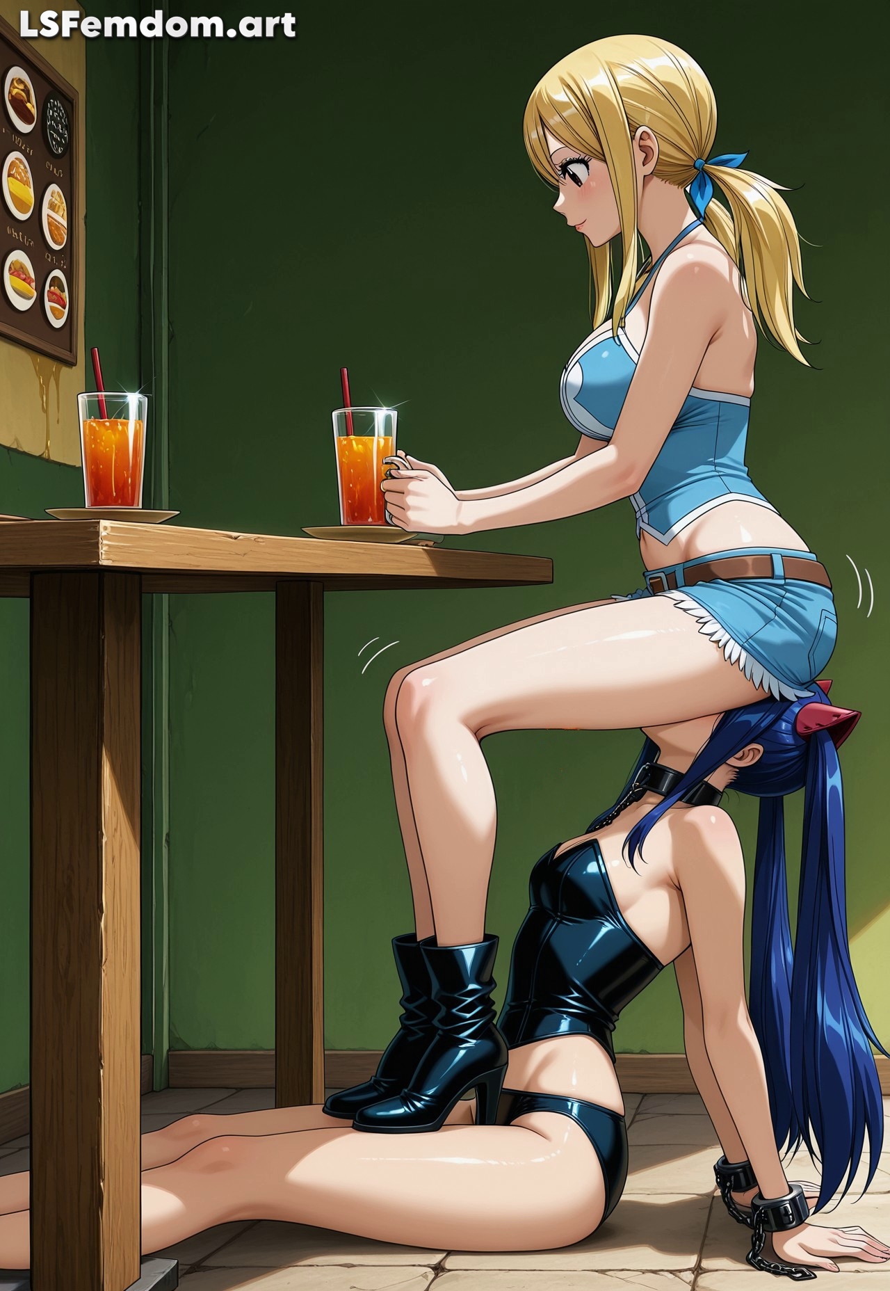 Facesitting and Human Chair Femdom by LSFemdomArt Part2 - Image 65