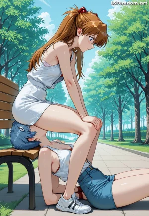 Facesitting and Human Chair Femdom by LSFemdomArt Part2 - Page 19