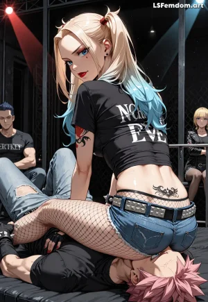 Facesitting and Human Chair Femdom by LSFemdomArt Part2 - Page 38