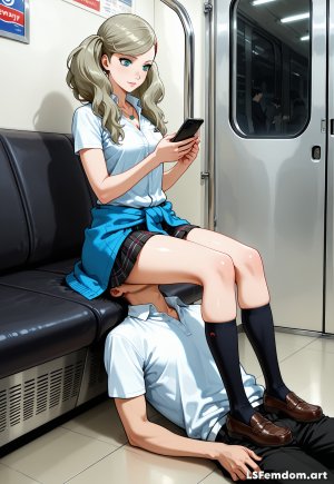 Facesitting and Human Chair Femdom by LSFemdomArt Part2 - Page 7