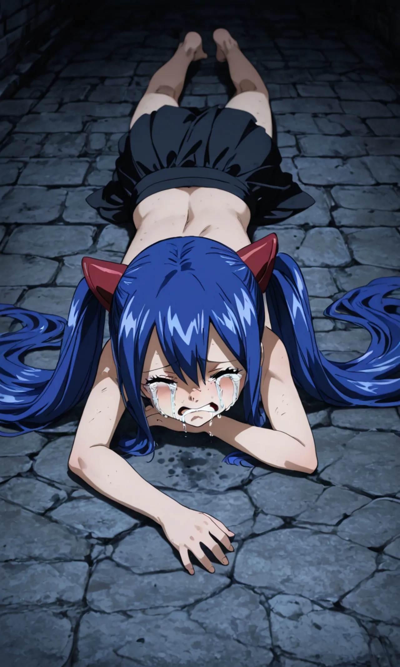 妖尾温蒂被抓沦为肉便器永远的轮奸跟虐待Fairy tailAI - Image 27