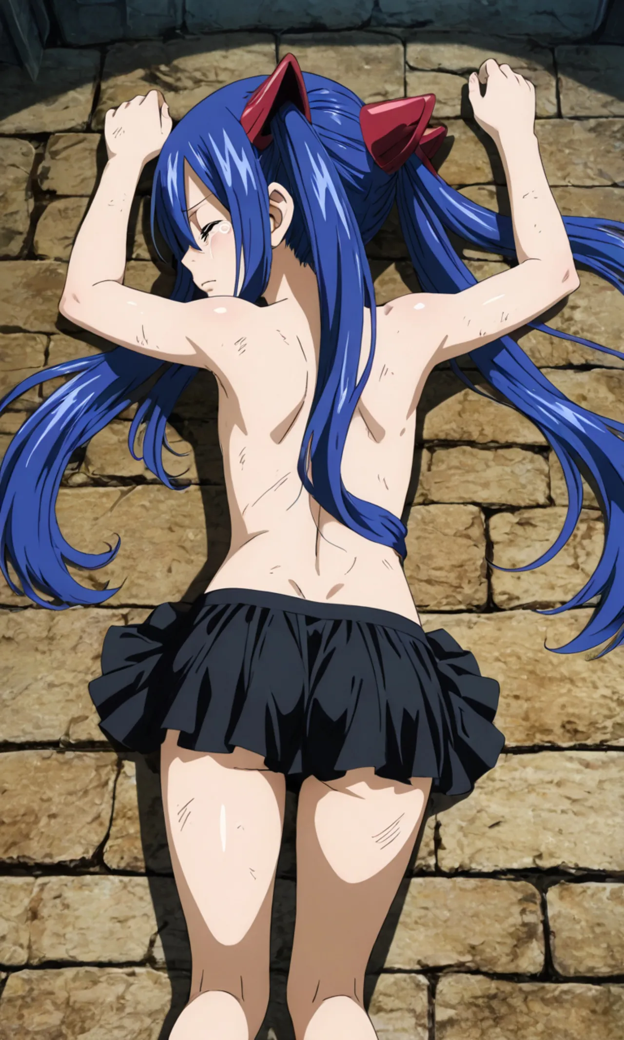 妖尾温蒂被抓沦为肉便器永远的轮奸跟虐待Fairy tailAI - Image 28