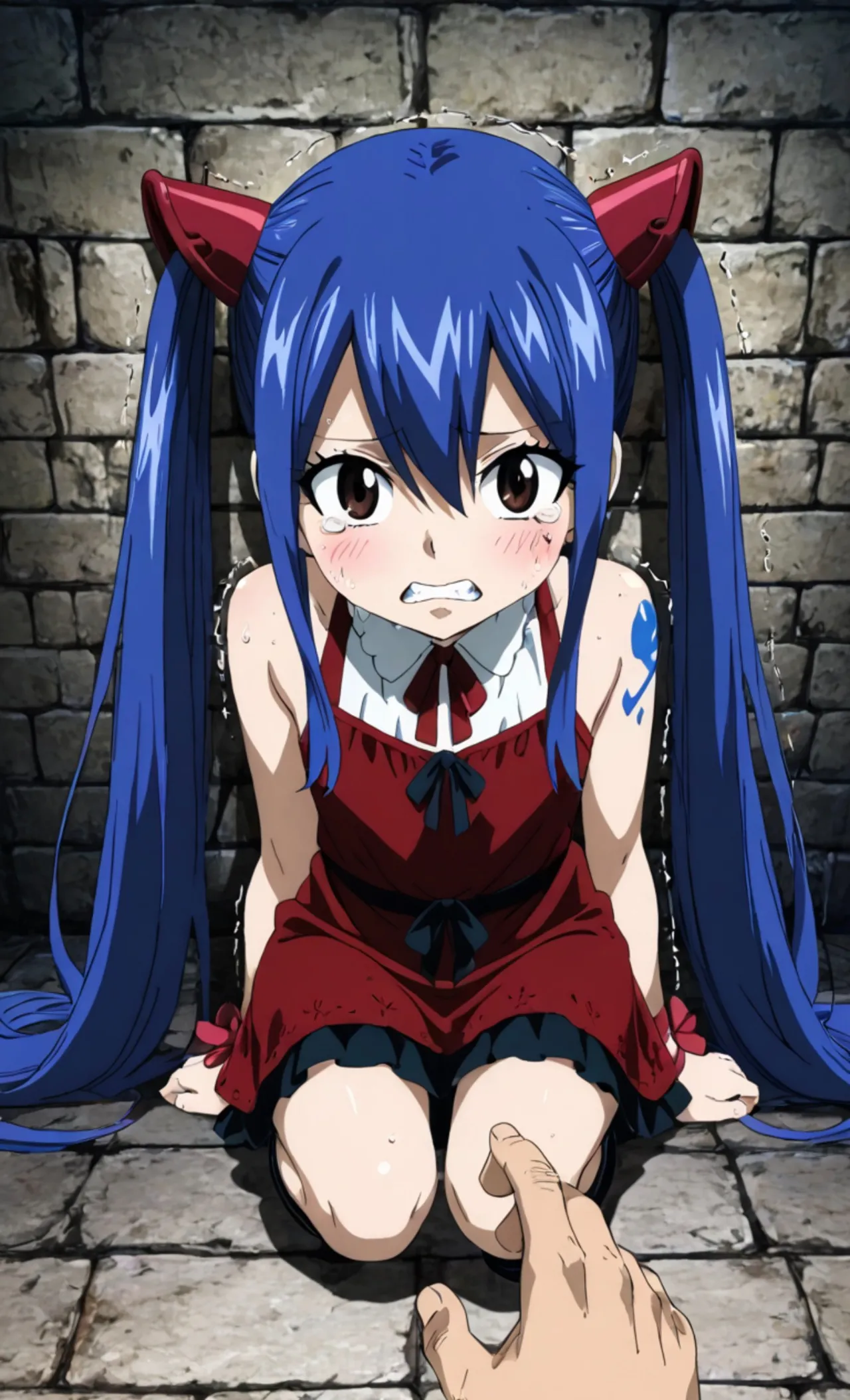 妖尾温蒂被抓沦为肉便器永远的轮奸跟虐待Fairy tailAI - Image 3