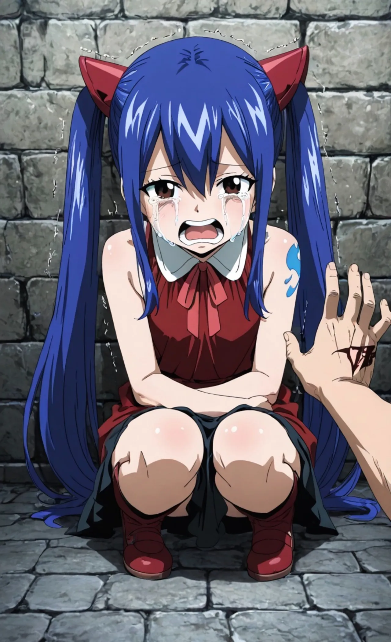 妖尾温蒂被抓沦为肉便器永远的轮奸跟虐待Fairy tailAI - Image 4