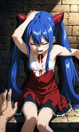 妖尾温蒂被抓沦为肉便器永远的轮奸跟虐待Fairy tailAI - Page 5